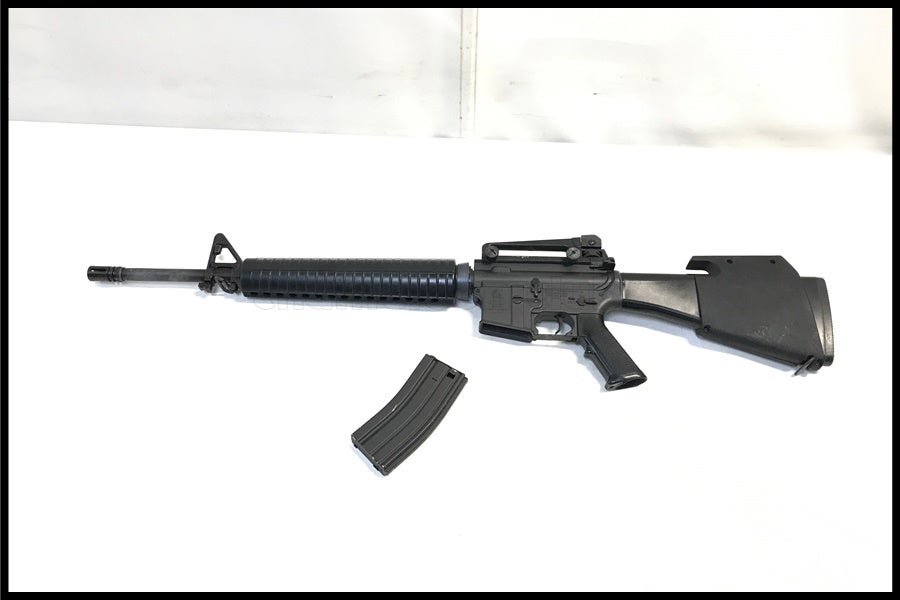 東京)東京マルイ コルトM16A2 ゴルゴ13モデル 電動ガン ジャンク