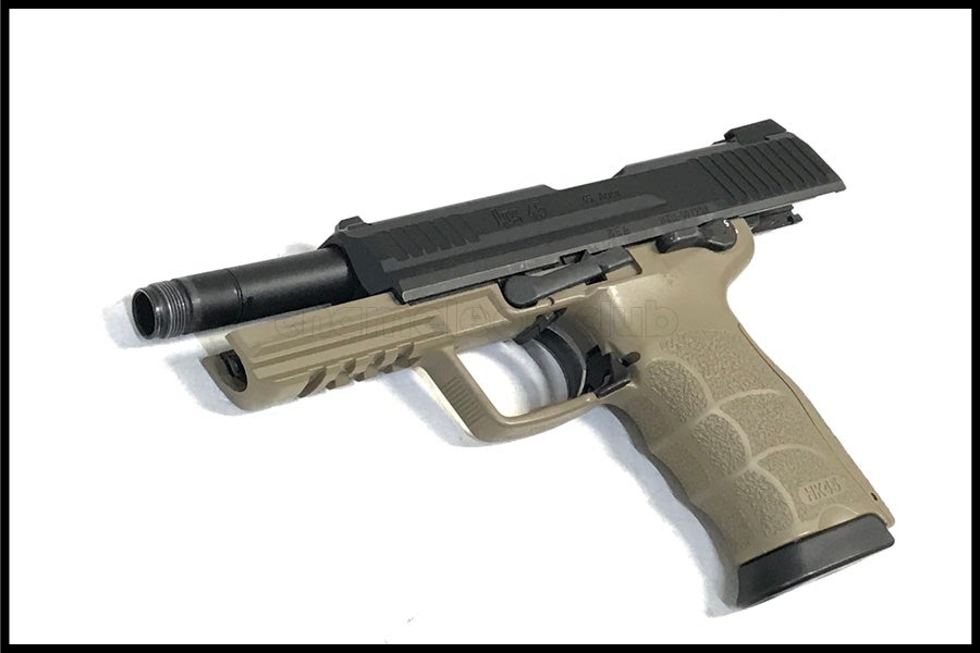 東京)東京マルイ HK45 タクティカル ガスブローバック 予備マガジン付