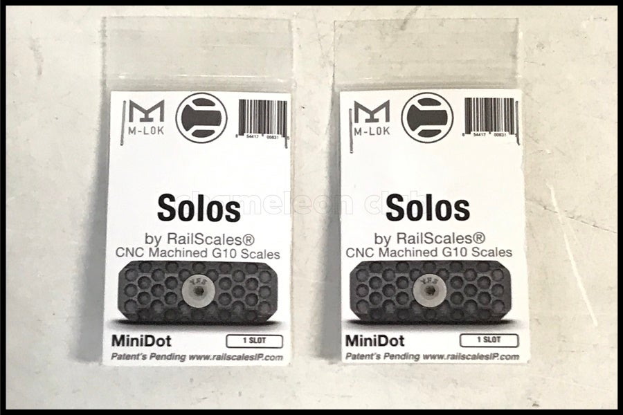 東京)Railscales Solos G10 1 SLOT M-LOK 2点 実物