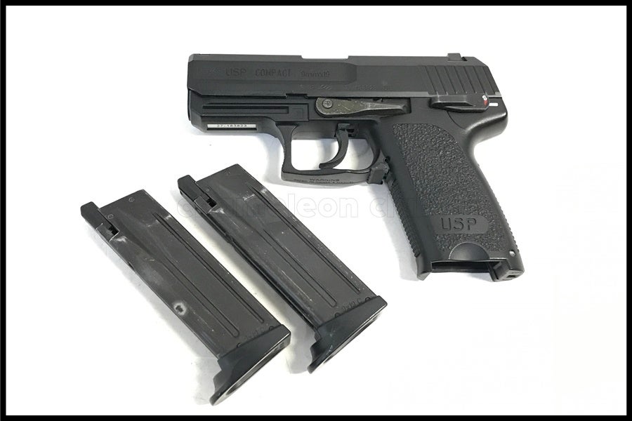 東京)東京マルイ USP コンパクト ガスブローバック 予備マガジン付