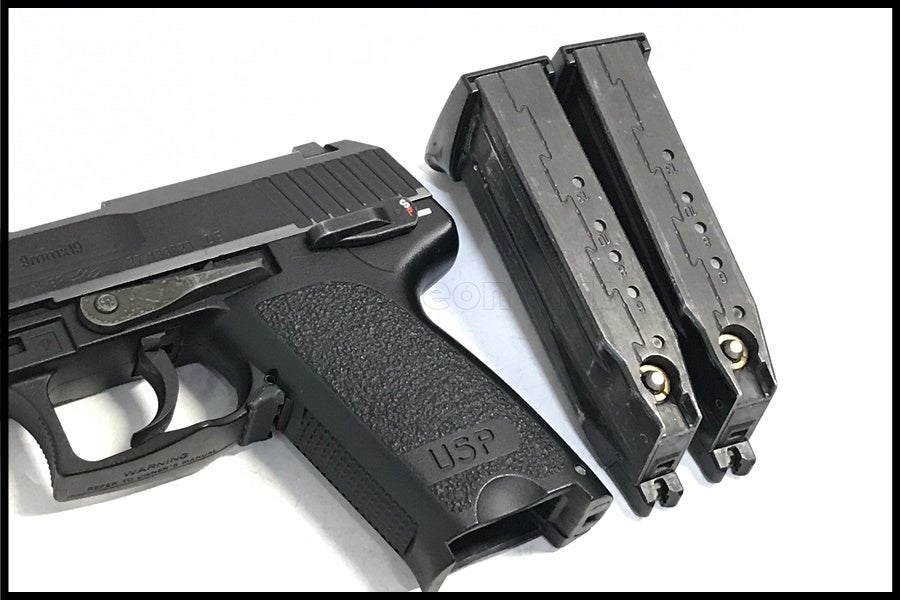 東京)東京マルイ USP コンパクト ガスブローバック 予備マガジン付
