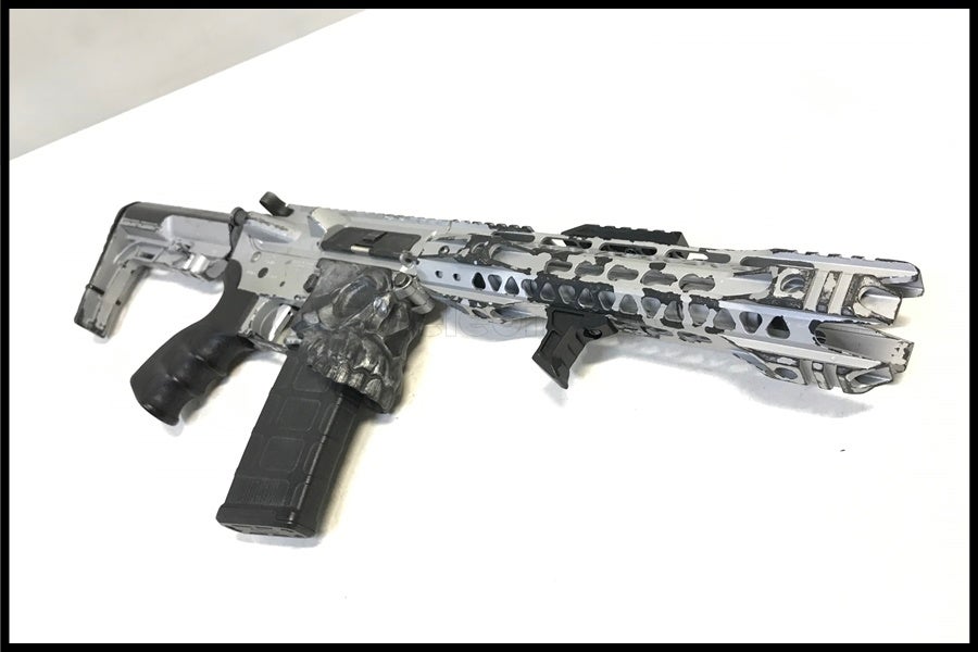【ジャンク品】東京マルイ 次世代電動ガン SOPMOD M4 東京)東京マルイ SOPMOD M4 次世代電動ガン 陽炎3型組込 不動ジャンク