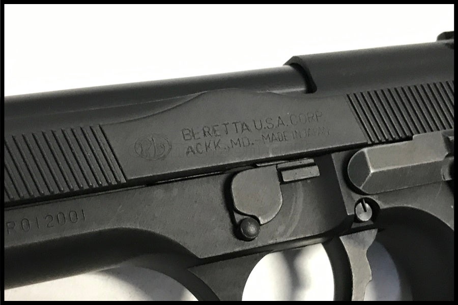 東京)マルシン ベレッタ CQB HWモデルガン 未発火 予備カート付 現状品