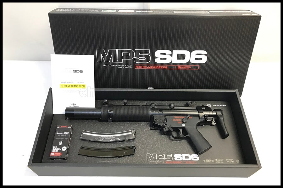 東京)東京マルイ MP5 SD6 次世代電動ガン