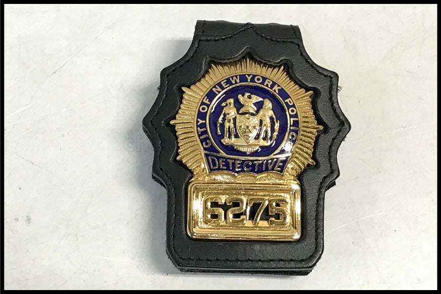 東京)NB NYPD ニューヨーク市警 ポリスバッジ PERFECT FITケース付