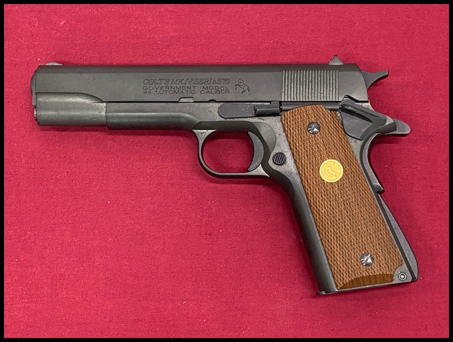 山口) 【樹脂製・STGAマーク】マルシン モデルガン完成品 Colt Combat