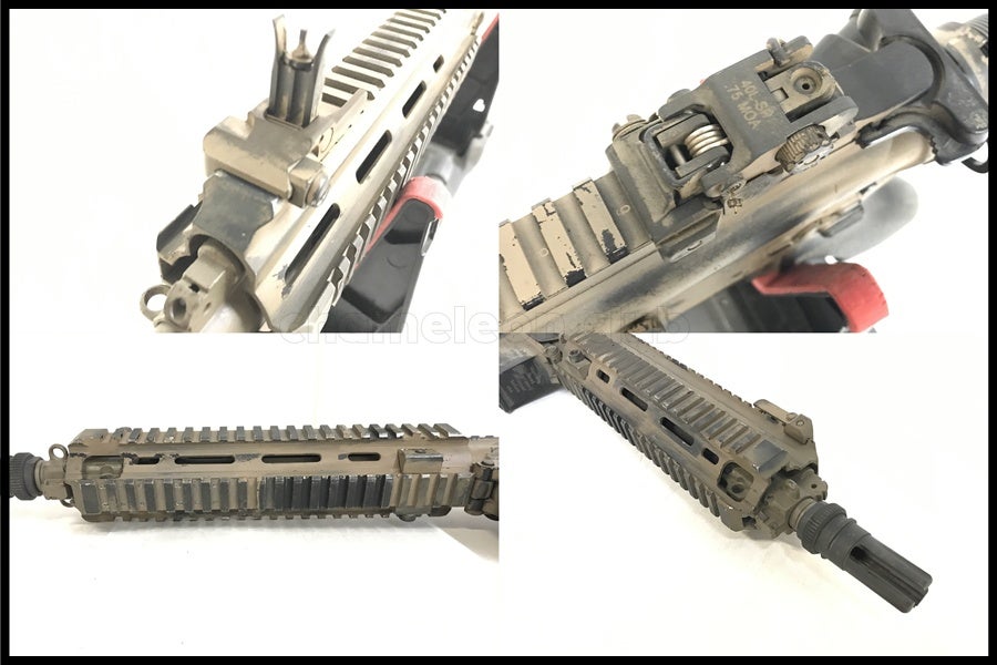 東京)SYSTEMA PTW HK416 トレポン MAX2 塗装 現状品