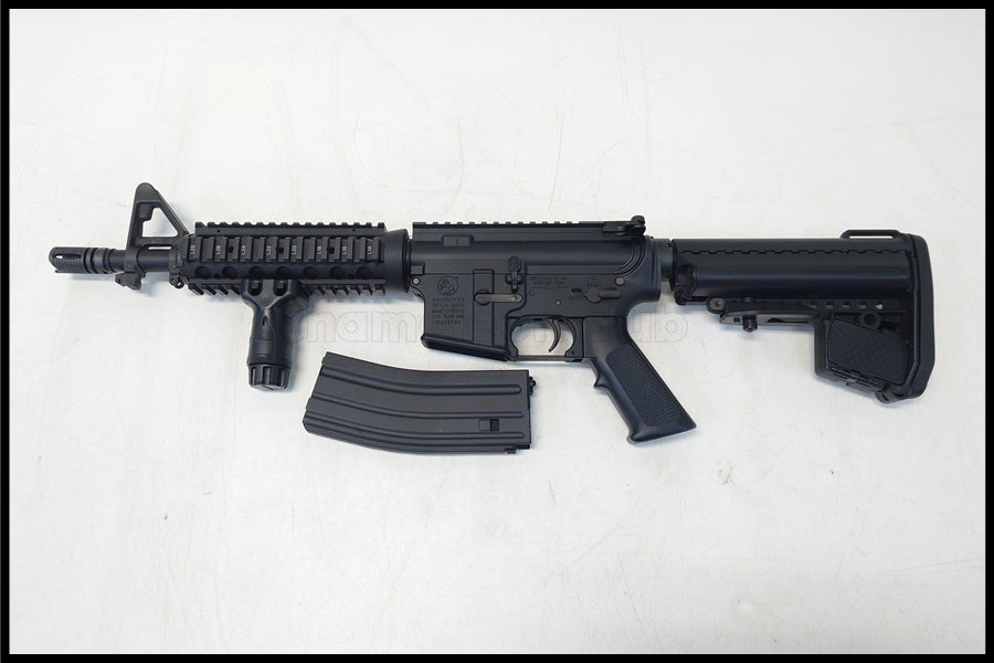 東京マルイ 次世代電動ガン CQBR 本体 多弾マガジン 東京)東京マルイ M4 CQBR次世代電動ガン 予備マガジン付