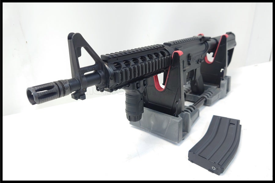 東京マルイ 次世代電動ガン CQBR 本体 多弾マガジン 東京)東京マルイ M4 CQBR次世代電動ガン 予備マガジン付