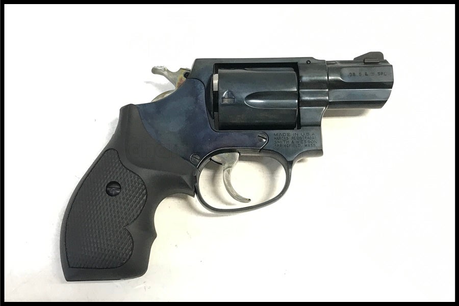 東京)タナカ S&W M36 PC 2インチ ver.2 HW モデルガン ブルーイング