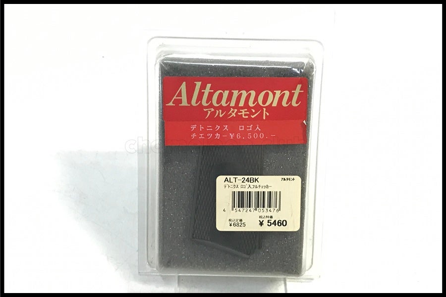東京)Altamont アルタモント デトニクス ロゴ入りチェッカー木製グリップ