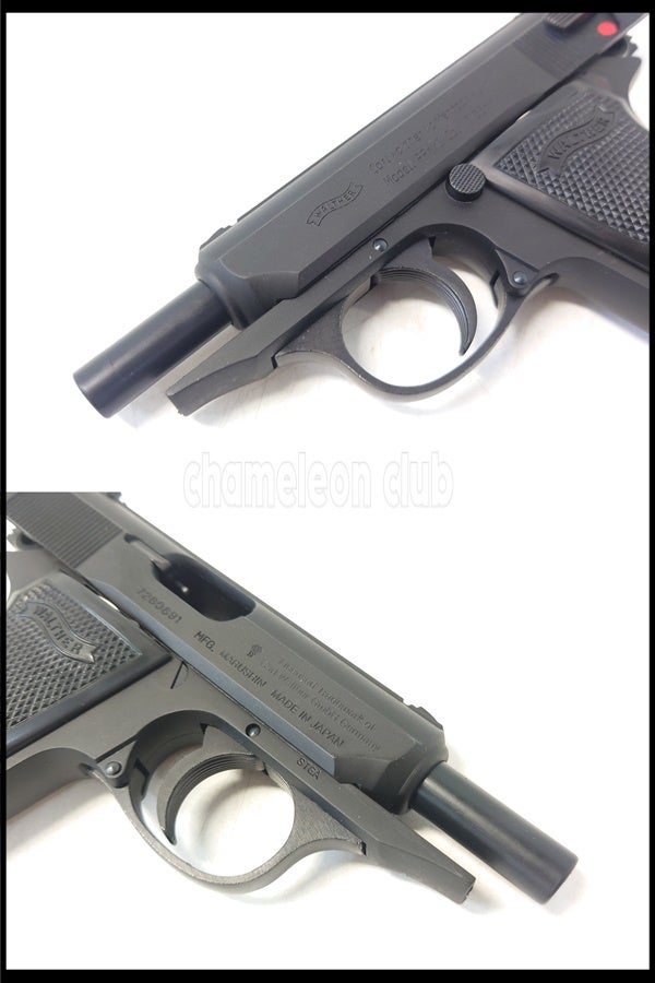 東京)マルシン ワルサーPPK/S ブラック HWモデルガン
