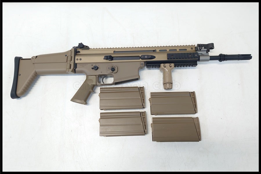 東京)東京マルイ SCAR-H FDE 次世代電動ガン 予備マガジン付