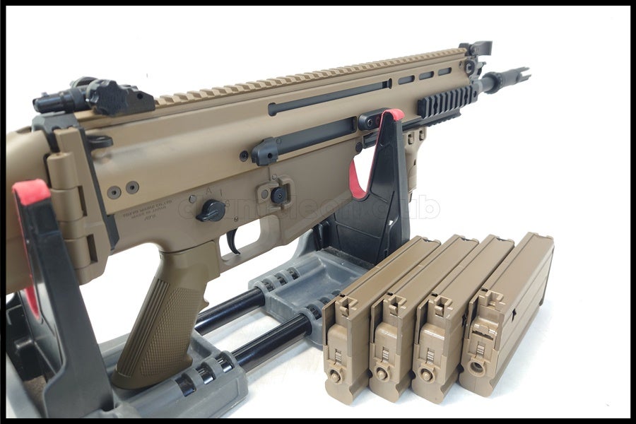 東京)東京マルイ SCAR-H FDE 次世代電動ガン 予備マガジン付