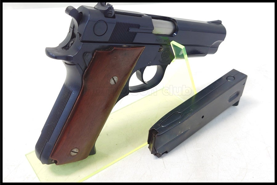 MGC S&W M59 モデルガン SPG規格適合品 ダミーカート無し 東京)MGC S&W M59 組立式モデルガン 完成品 スライドストップ不良 ジャンク