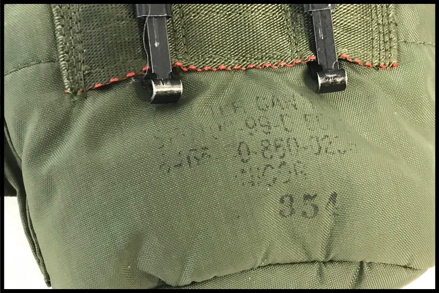 東京)米軍放出品 LC-2 水筒 キャンティーンカバー 1986 実物