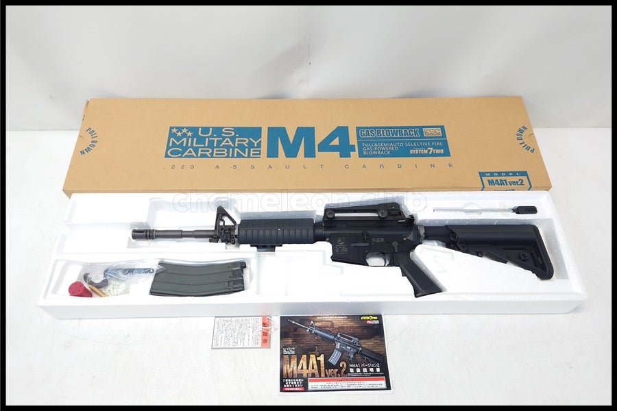 東京)KSC M4A1 カービン ver.2 ガスブローバック システム7TWO