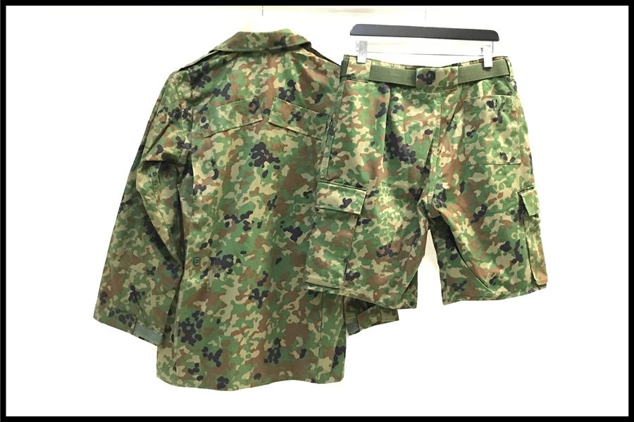 ミリ　自衛官礼服単品 東京)陸上自衛隊 迷彩服 4A 上下（ショートパンツ）セット レプリカ