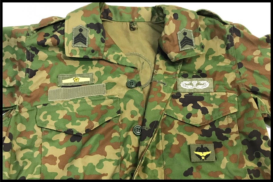 東京)陸上自衛隊 迷彩服 4A 上下（ショートパンツ）セット レプリカ