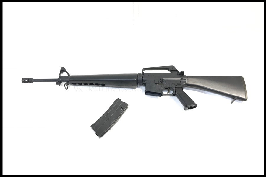 [ジャンク]KOKUSAI M16A1 ガスガン 東京)コクサイ M16A1 ガスガン 発射不可 ジャンク