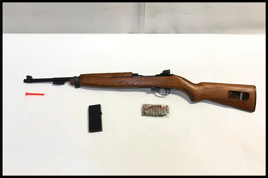東京)マルシン US M1 カービン カート式 エアーコッキングガン リアル