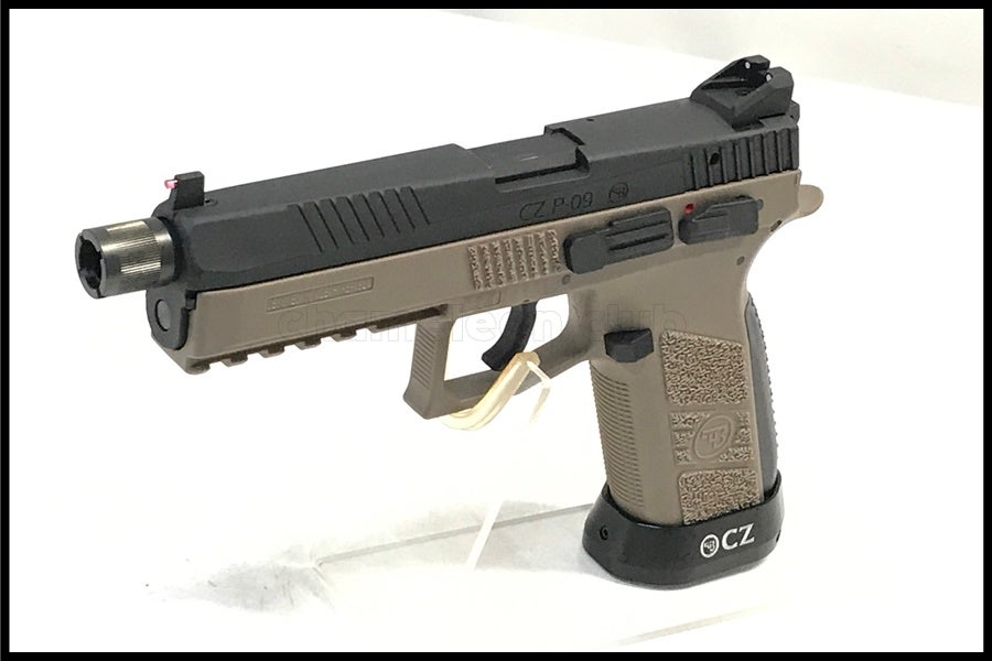 Carbon8(カーボネイト) CZ P09 CO2 TANカラー 東京)Carbon8 カーボネイト CZ P09 TAN CO2ガスブローバック 外装カスタム