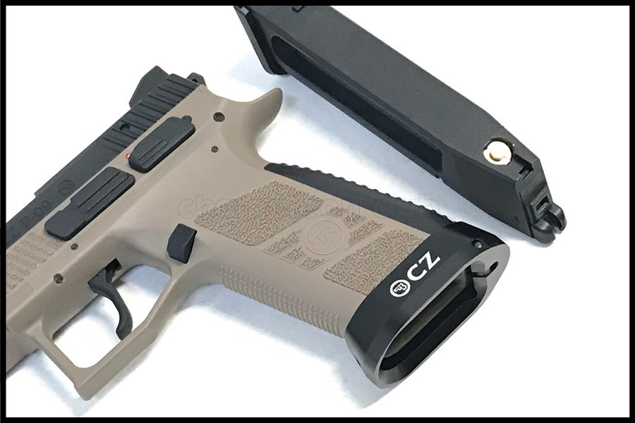 東京)Carbon8 カーボネイト CZ P09 TAN CO2ガスブローバック 外装カスタム