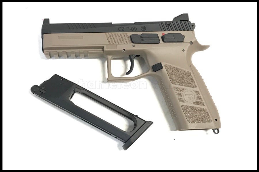 東京)Carbon8 カーボネイト CZ P09 TAN CO2ガスブローバック