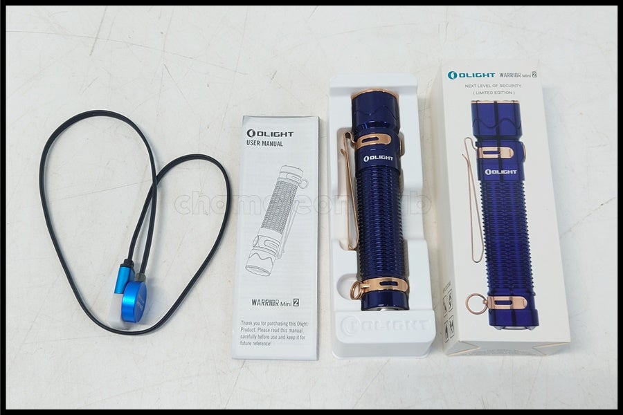 東京)OLIGHT WARRIOR Mini 2 リーガルブルー フラッシュライト