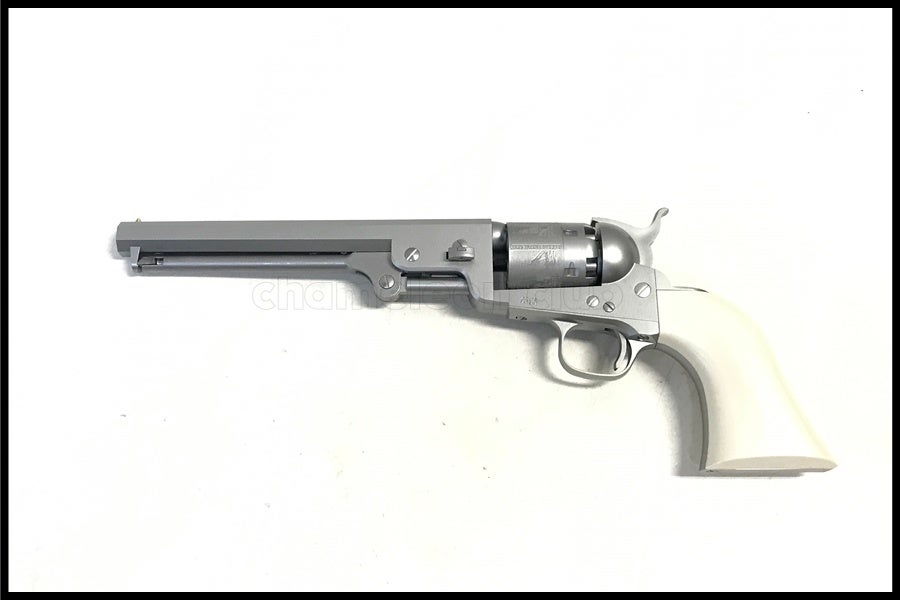 東京)東京マルイ M1851 NAVY シルバーモデル 10歳以上用エアリボルバー