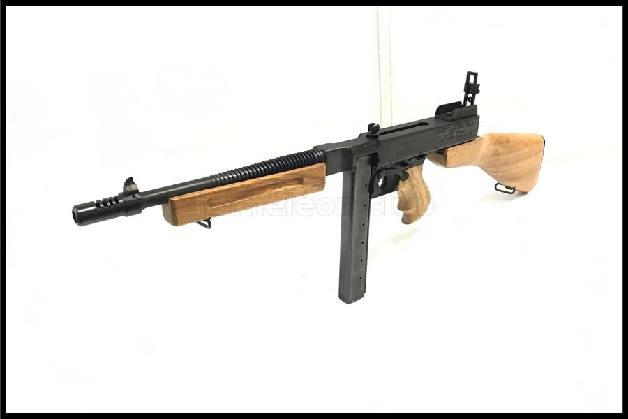 東京)MGC THOMPSON トンプソン M1921 SMG金属モデルガン リアルウッド