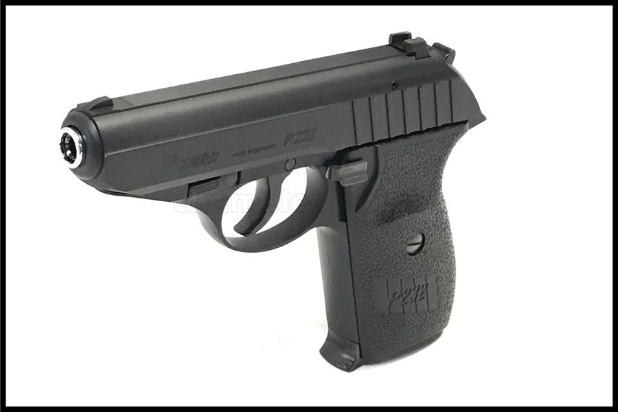 東京)KSC SIG P232 ABS ブラック ガスブローバック