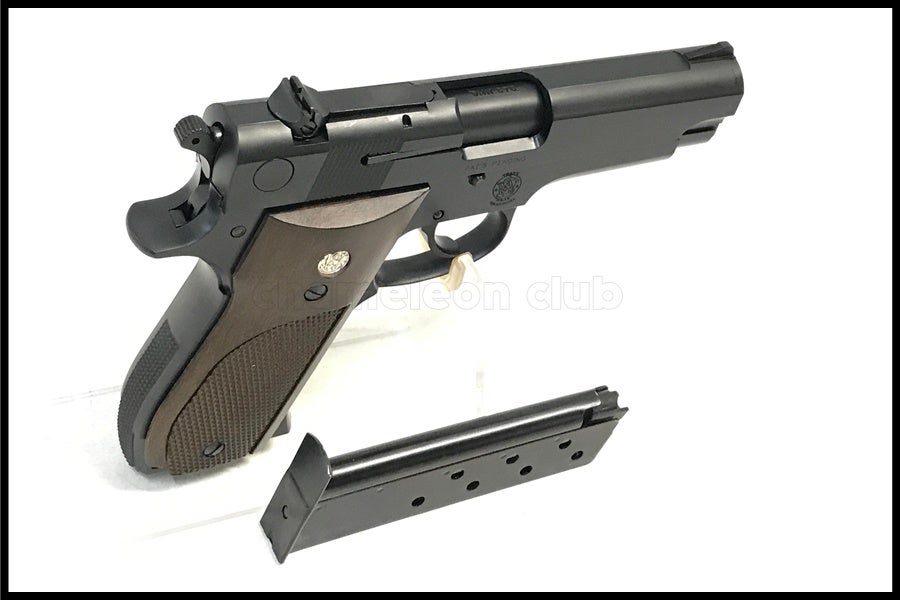 東京)マルシン S&W M39 マットブラックABS プラグリップ X-PFCモデルガン