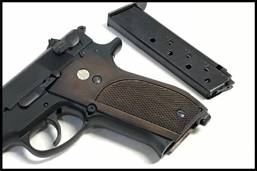 東京)マルシン S&W M39 マットブラックABS プラグリップ X-PFCモデルガン