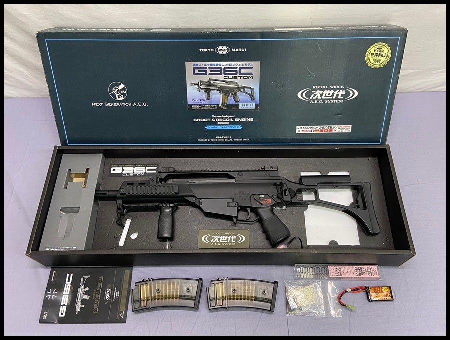 山口) 【要OH/難有/現状品】東京マルイ 電動ガン G36C カスタム 次世代
