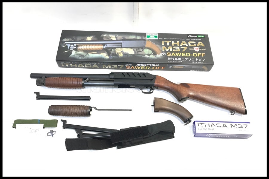 東京)KTW イサカ M37 エアーコッキングショットガン カスタム品 予備