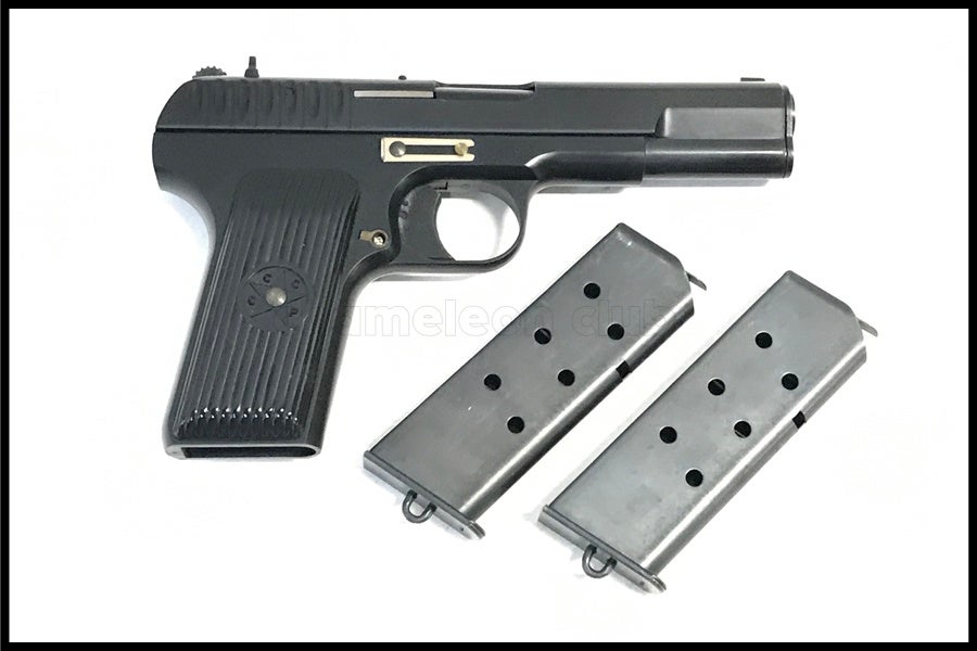 東京)ハドソン トカレフ TT-33 ブラックHWモデルガン 予備マガジン付 SPG