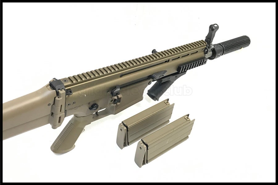 東京)東京マルイ SCAR-H スカーH 次世代電動ガン FDE 外装カスタム