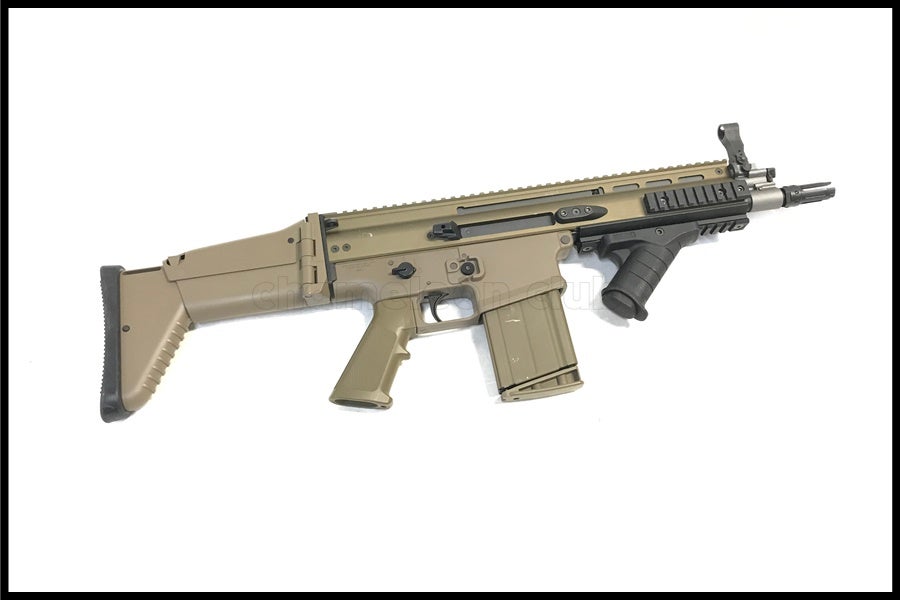 東京)東京マルイ SCAR-H スカーH 次世代電動ガン FDE 外装カスタム