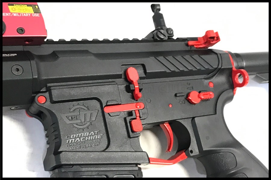 東京)G&G CM16 SRXL レッドエディション 電動ガン サイト付