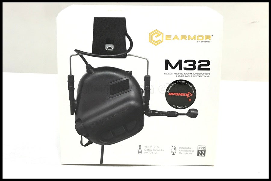 東京)OPSMEN EARMOR M32 電子イヤーマフ ヘッドセット PTT付