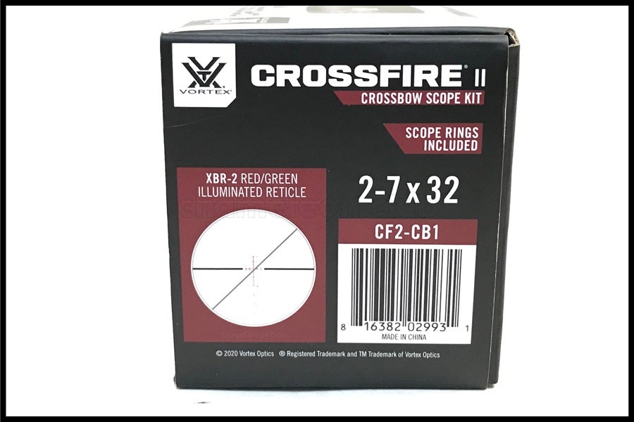 東京)VORTEX Crossfire II 2-7x32 ライフルスコープ