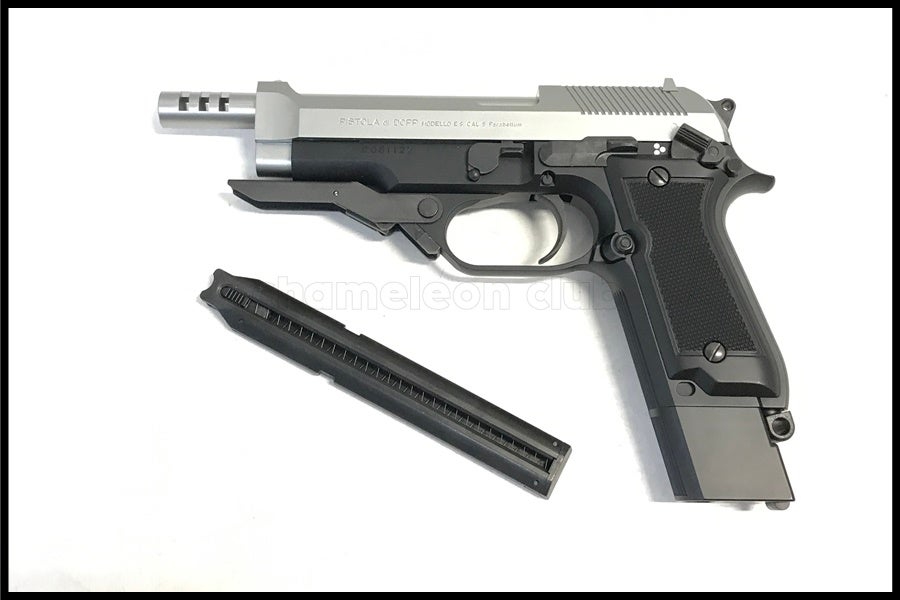 東京)東京マルイ M93R シルバースライド 電動ハンドガン