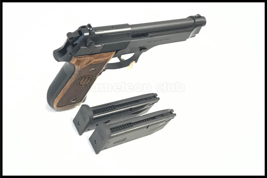 東京)東京マルイ U.S.M9 PISTOL ガスブローバック 木製グリップ 予備