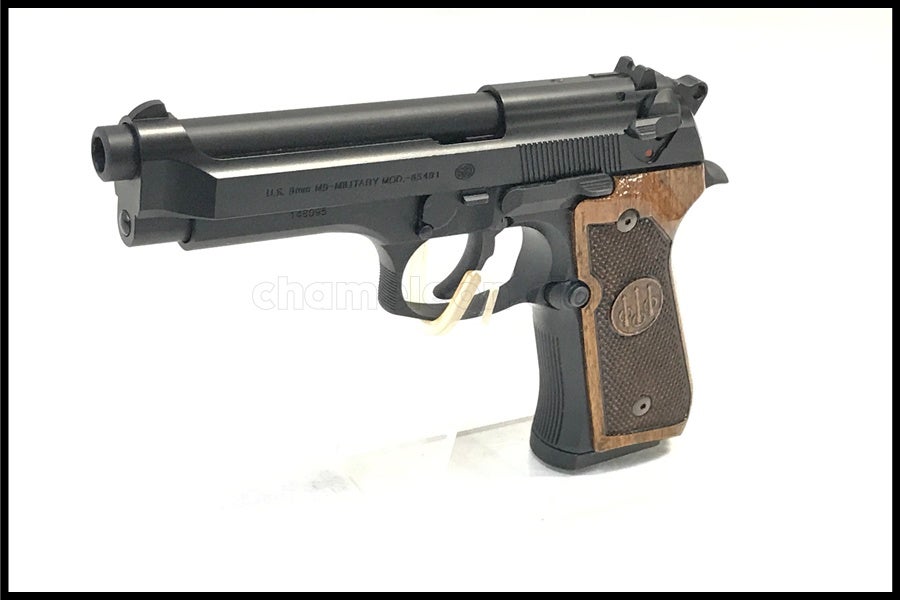 東京)東京マルイ U.S.M9 PISTOL ガスブローバック 木製グリップ 予備