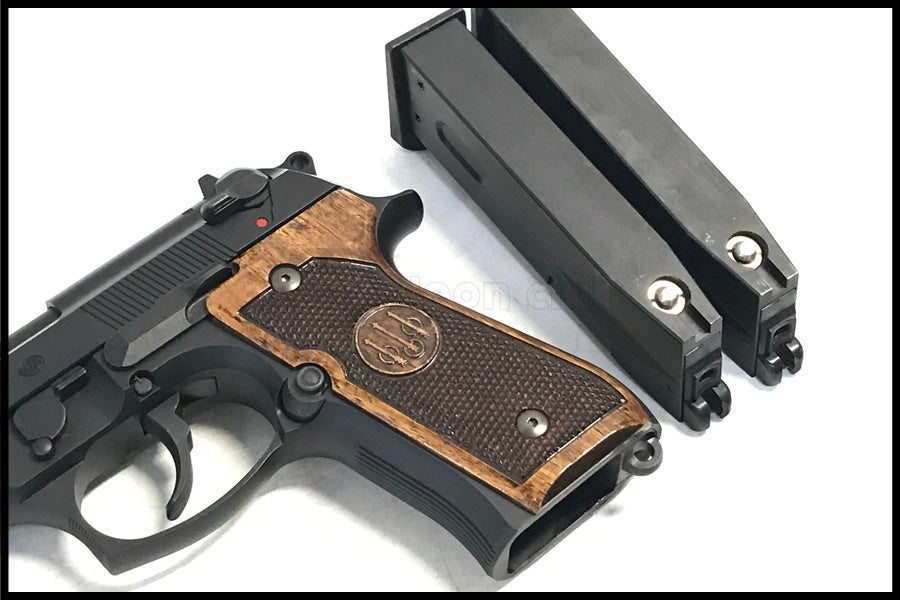 東京)東京マルイ U.S.M9 PISTOL ガスブローバック 木製グリップ 予備