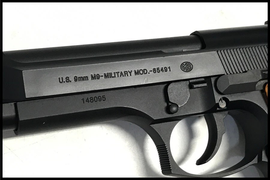 東京)東京マルイ U.S.M9 PISTOL ガスブローバック 木製グリップ 予備