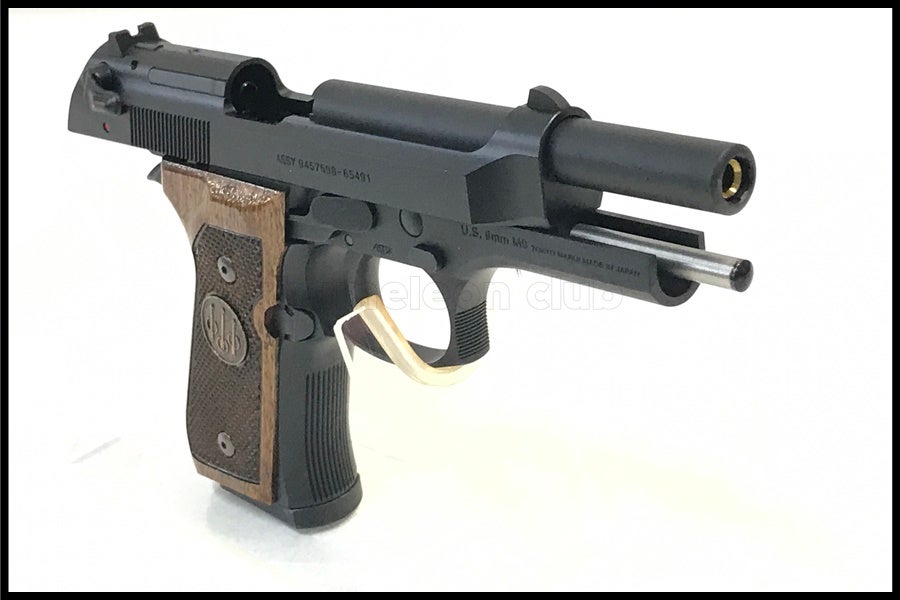 東京)東京マルイ U.S.M9 PISTOL ガスブローバック 木製グリップ 予備