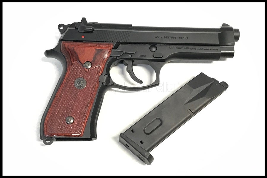 東京)東京マルイ U.S.M9 PISTOL ガスブローバック 木製グリップ