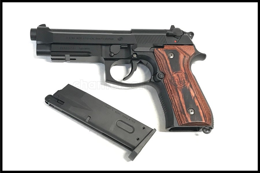 東京)東京マルイ M9A1ガスブローバック 木製グリップ